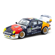 TARMAC WORKS 1:64 保时捷 911 GT2 勒芒24小时耐力赛 1995 #91 T64S-004-REP