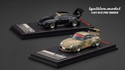 点火模型 1:64 保时捷 RWB 993 哑光黑 IG3870