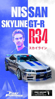 Focal Horizon FH 1:64 天际线 GT-R R34 速度与激情