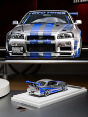 Focal Horizon FH 1:64 天际线 GT-R R34 速度与激情