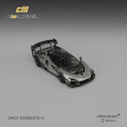 CM MODEL - 1:64 迈凯伦塞纳GTR – 金属银灰