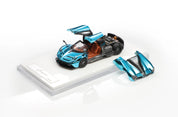 HKM 高级 1:64 合金模型！Huayra Coupe 2014 电镀蓝