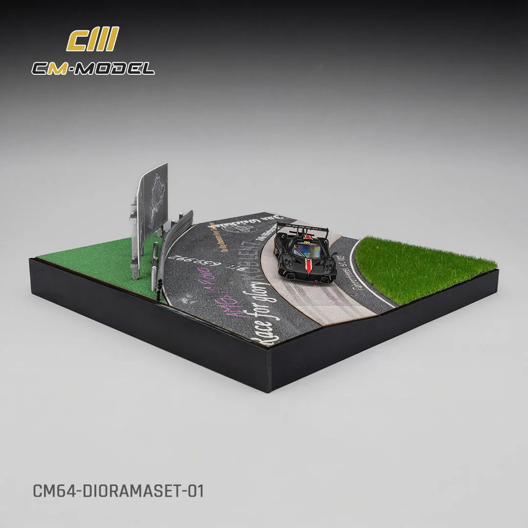 CMModel 1/64 New Carousel Scene with Curved Track