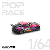 POP RACE 1:64 DARWIN PRO 66G WBK SUPRA (A90) 1087X 舞狮版 - 预订