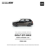 POP RACE 1/64 - 大众高尔夫GTI MK2 深铬色