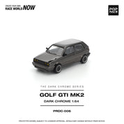 POP RACE 1/64 - 大众高尔夫GTI MK2 深铬色