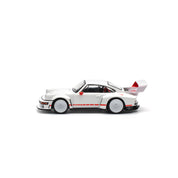 POP RACE 1:64 SINGER DLS TURBO (TRACK) - WHITE