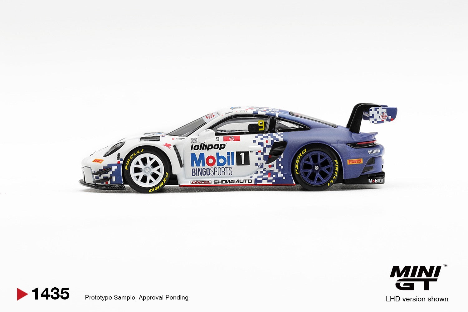 MINIGT 1/64 Porsche 911 GT3 R (992) #9 Bingo Racing with LM Corsa 2026 Japan Cup Sugo Race 2 Winner BL