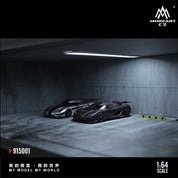 MOREART1:64地下停车场灯光版拼装场景模型
