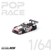 POP RACE 1/64 - MERCEDES-AMG GT3 EVO UNO RACING NO.98 CHINA GT RACE 2 "Momo"