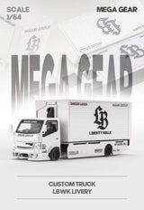 Mega Gear MG 1:64 300 Series 2nd Generation Customized Modified Gull Wing Truck.