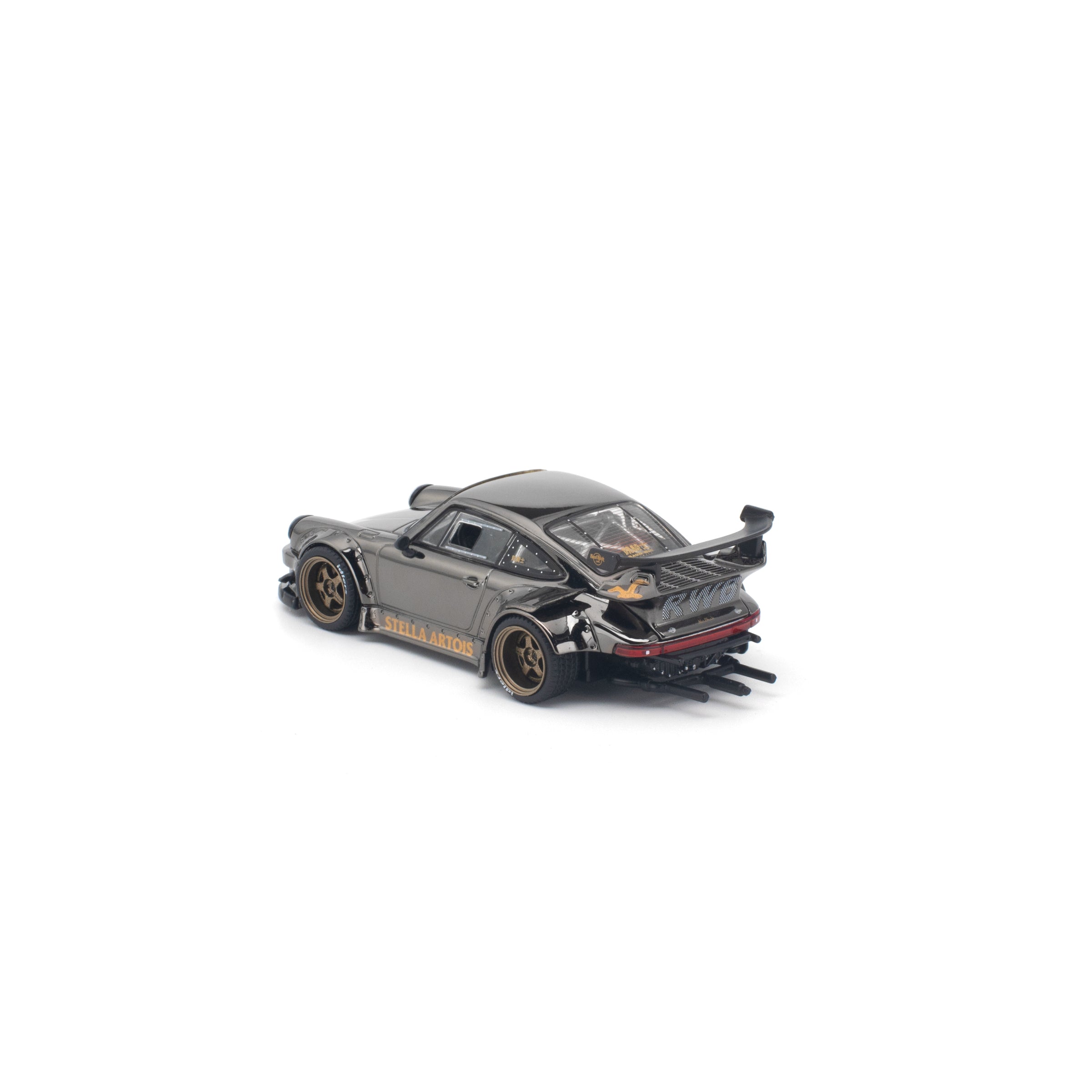POP RACE 1/64 - RWB 930 GUN METAL