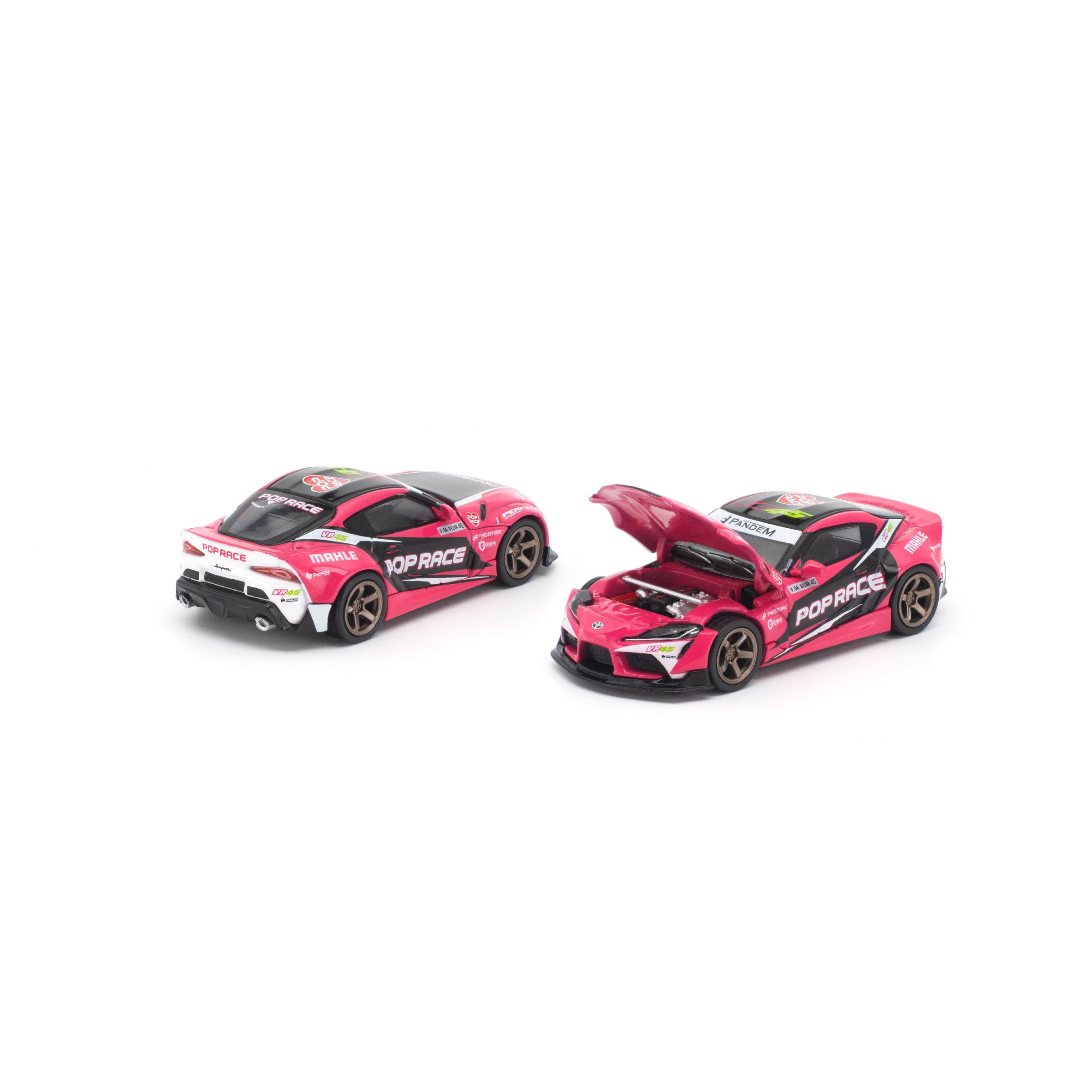 POP RACE 1/64 - PANDEM GR SUPRA FDJ2 VALENTINA PIAZ NEW TOOLING
