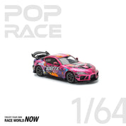 POP RACE 1:64 DARWIN PRO 66G WBK SUPRA (A90) 1087X 舞狮版 - 预订