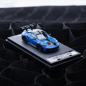 TIMEMICRO 1:64 保时捷 992 GT3 RS 星空蓝