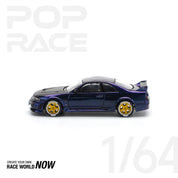 POP RACE 1:64 SKYLINE GT-R R33 NISMO 午夜紫
