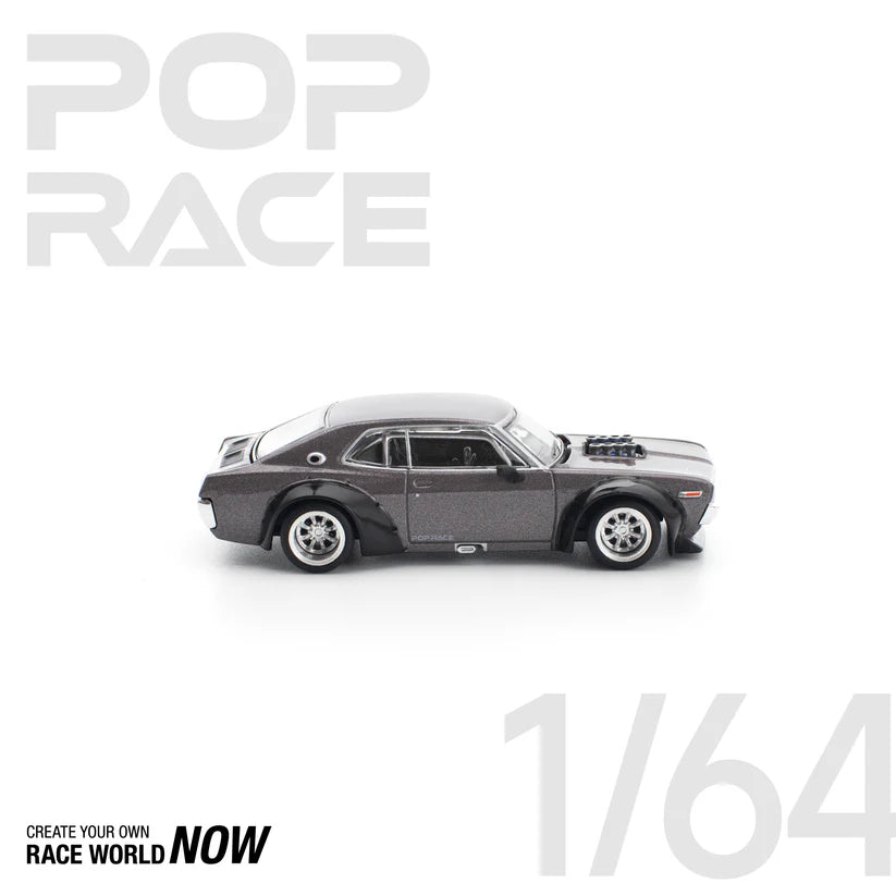 POP RACE 1:64 LAUREL C130 METALLIC GREY NEW TOOLING