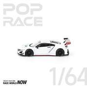 POP RACE 1:64 本田 NSX GT3 EVO22 – 白色 - 预订