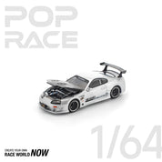 TOP SECRET GT300 SUPRA 银色 模型车 POP RACE 出品 - 预售