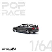 POP RACE 1:64 三菱 戈蓝 EVO IV 深灰色 - 预订