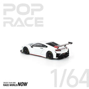 POP RACE 1:64 本田 NSX GT3 EVO22 – 白色 - 预订