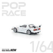 POP RACE 1:64 马自达 RX7 FC3S RE-AMEMIYA 白色