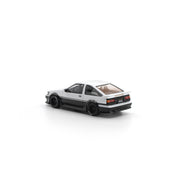 POPRACE 1/64 RWB AE86 白黑