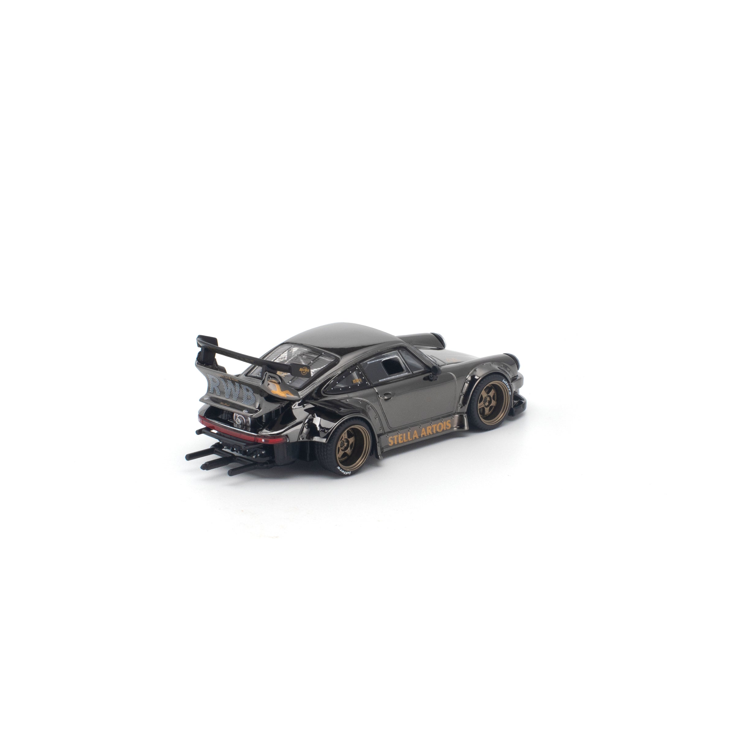 POP RACE 1/64 - RWB 930 GUN METAL