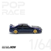 POP RACE 1:64 SKYLINE GT-R R33 NISMO 午夜紫