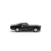 POP RACE 1/64 - SHELBY MUSTANG GT500 DARK CHROME