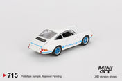 Porsche 911 Carrera RS 2.7 Grand Prix White with Blue Livery