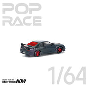 POP RACE 1:64 鬼魅变色龙版日产SKYLINE GT-R R33