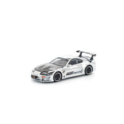 POP RACE - TOP SECRET GT300 SUPRA - 银色镀铬 - PR640325