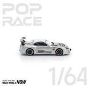 TOP SECRET GT300 SUPRA 银色 模型车 POP RACE 出品 - 预售