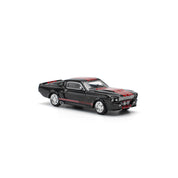 POP RACE 1/64 - SHELBY MUSTANG GT500 暗铬色