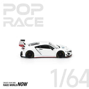 POP RACE 1:64 HONDA NSX GT3 EVO22 – WHITE - PRE ORDER