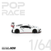 POP RACE 1:64 本田 NSX GT3 EVO22 – 白色 - 预订
