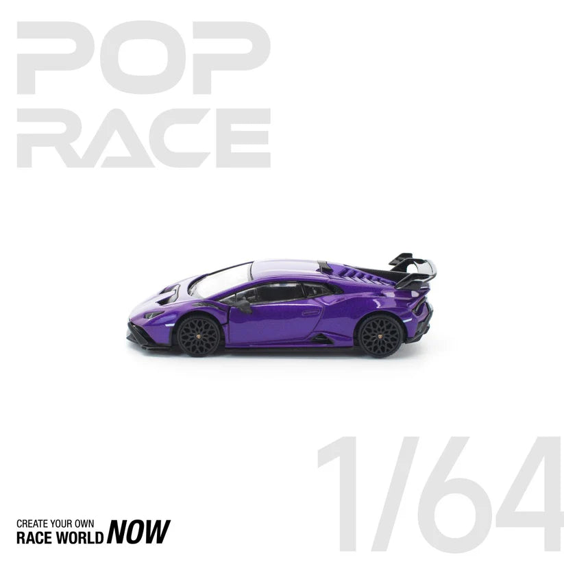 LAMBORGHINI HURACAN STO VIOLA PASIFAE BY POP RACE - PRE ORDER