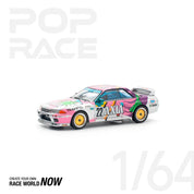 POP RACE 1:64 日产 SKYLINE GT-R R32 #22 AXIA A组赛车