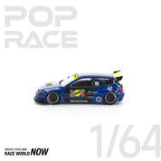 POP RACE 1:64 PANDEM CIVIC EG6 蓝/黑