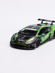 MINIGT 1/64 兰博基尼 HURACÁN GT3 EVO2 #78 FORTE RACING 2024 IMSA 戴通纳24小时耐力赛 MGT01062-L - 预订