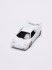 MINIGT 1/64 - 兰博基尼Countach 25周年纪念款 白色