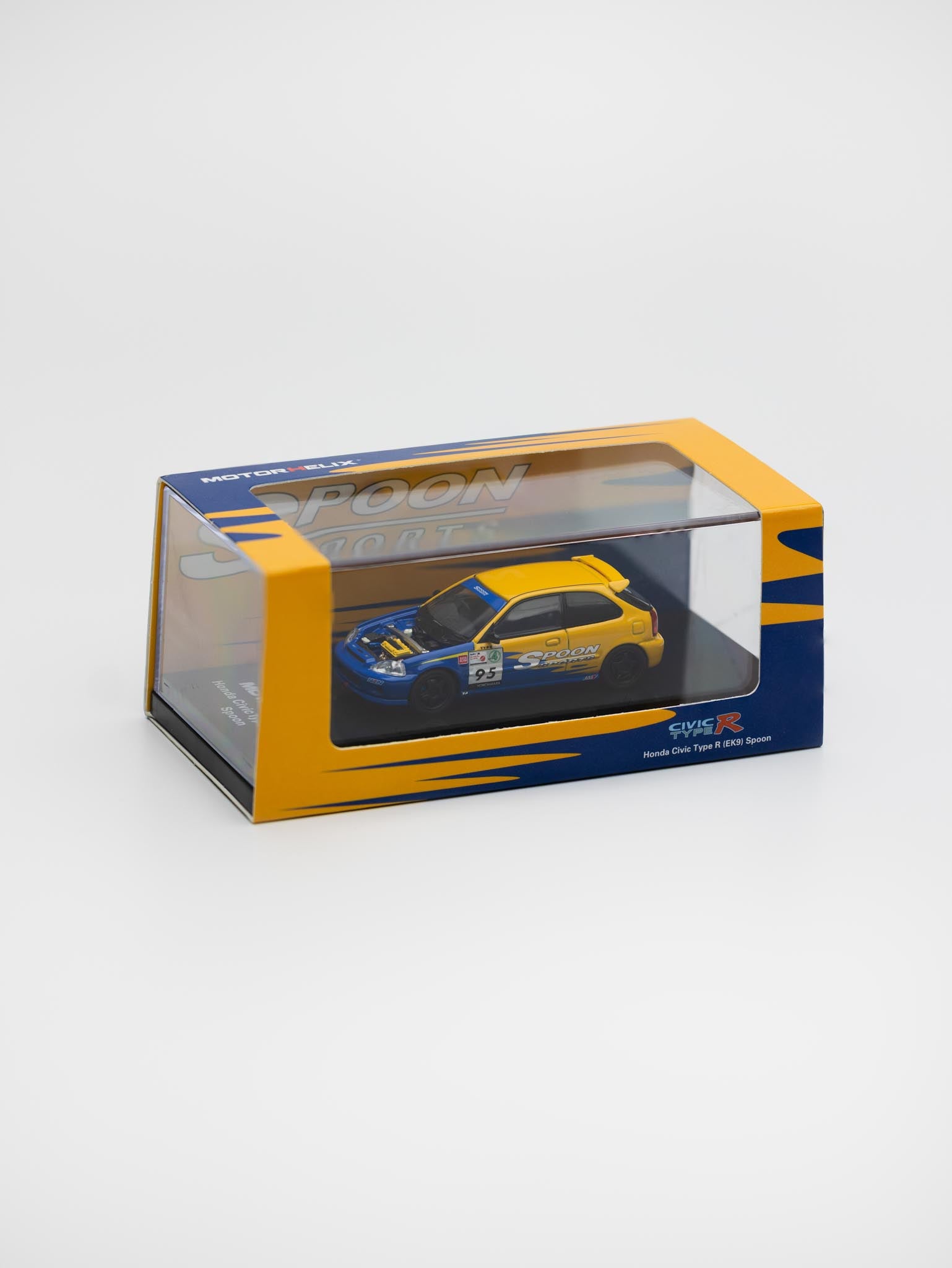 MOTORHELIX 1:64 HONDA CIVIC TYPE R(EK9) SPOON