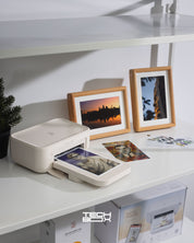 Hanin CP4100 Wi-Fi 无线即时照片打印机 4x6 + 1 包装相纸