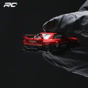 MINI GT #843 1/64 日产 LB-ER34 Super Silhouette SKYLINE 红