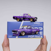 POP RACE 1:64 PANDEM DATSUN 620 2025 东京汽车沙龙独家发售