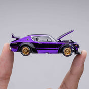 NISSAN SKYLINE GT-R V8 DRIFT KENMERI PURPLE TOKYO AUTO SALON 2025