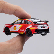POP RACE 1/64 壳牌本田思域TYPE R
