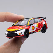 POP RACE 1/64 壳牌本田思域TYPE R