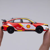 POP RACE 1/64 壳牌本田思域TYPE R